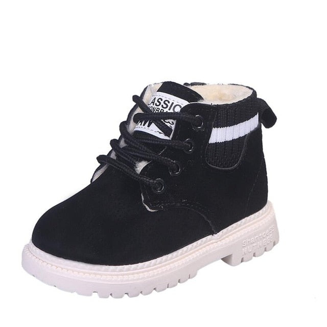 Children Casual Shoes Autumn Winter Martin Boots Boys