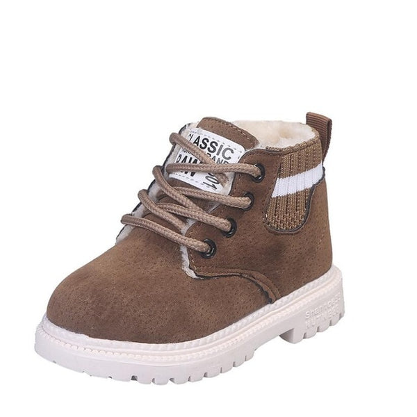 Children Casual Shoes Autumn Winter Martin Boots Boys