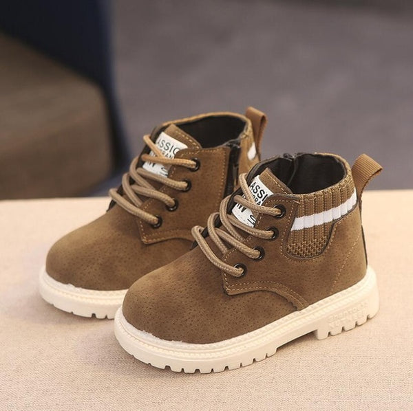 Children Casual Shoes Autumn Winter Martin Boots Boys