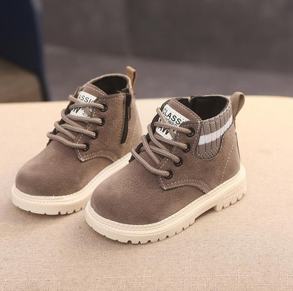 Children Casual Shoes Autumn Winter Martin Boots Boys