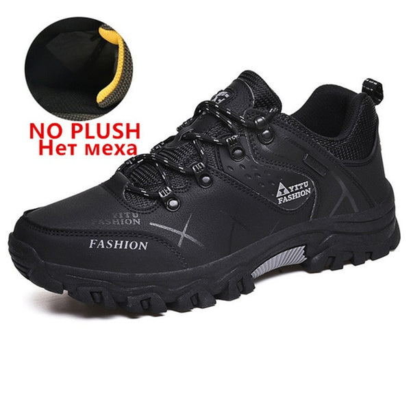 Boots Waterproof Leather Sneakers